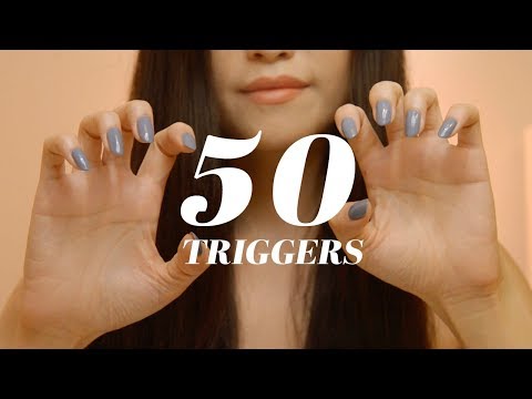 ASMR 50 Triggers in 50 Minutes Compilation