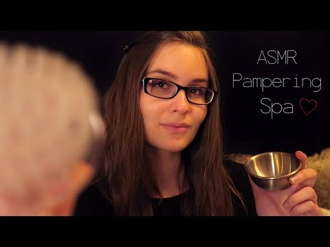 ASMR Spa Roleplay (Facial, Scalp Massage, Lotion, Personal Attention)
