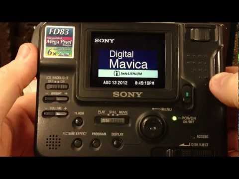 Sony Mavica Camera - ASMR