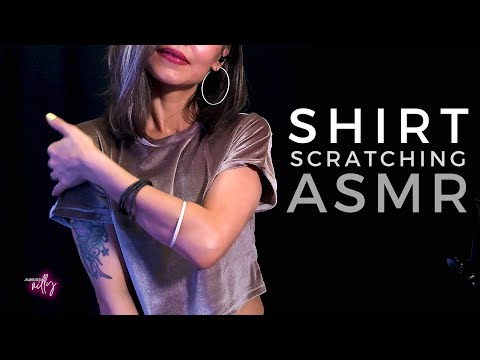 ASMR | Shirt Scratching ASMR | Ear to Ear Fabric Scratching | Velvet Sounds (No Talking)
