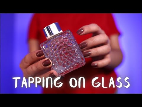 ASMR Tapping on GLASS items (No Talking)
