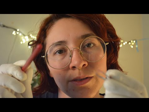 ASMR Close Your Eyes | Let Me Gently Poke & Examine Your Face
