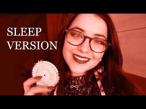 [Sleep Version] Suit Fitting & Measuring ASMR Role-play