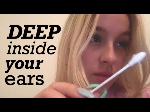 ASMR *DEEP* Cleaning and Ear Massage (Intense Tingles)
