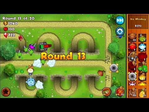 [ASMR] Gum Chewing & Gaming | Monkey City | Bloons Tower Defence