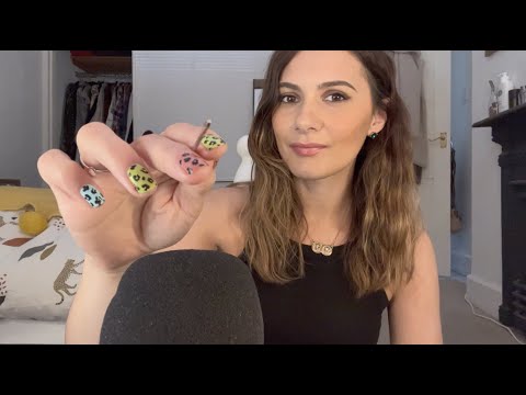 ASMR Face Attention & Visual Triggers | Counting Freckles, Brushing, Massaging