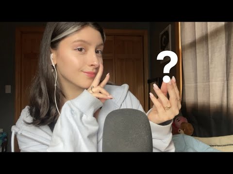 ASMR CAN YOU GUESS THE TRIGGER ? ~ fast sound assortment & invisible triggers ft. Dossier 🤍🫧