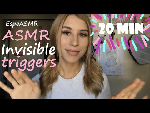 ASMR Invisible Trigger challange 💖 Asmr in pigtails 🤩