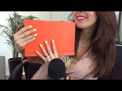 ASMR - Fast Tapping and Fingertip Tapping on Notebooks - No Talking