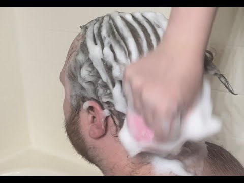 Hair Wash and Scrub On Boyfriend - Loggerhead ASMR