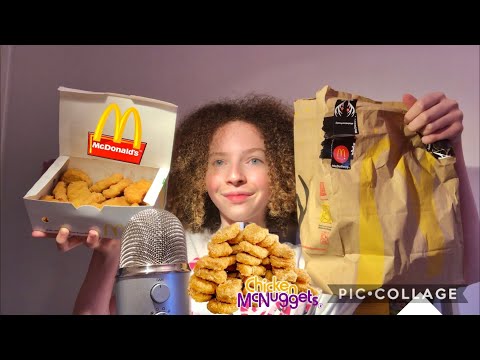 ASMR | Mcdonalds Chicken-Nugget CHALLENGE 🐔