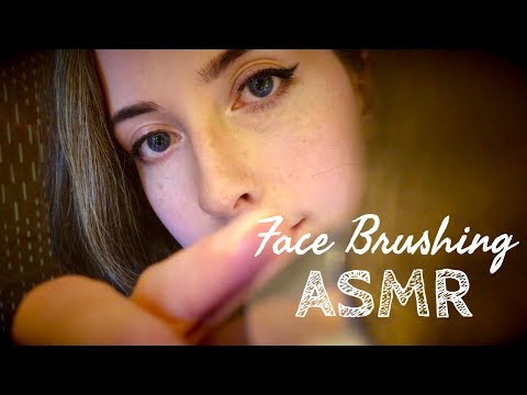 ASMR A Brush With Fate - Face Brushing, Layered Sounds and Stippling (NO TALKING)