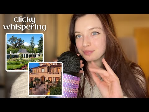ASMR Judging Mansions on Zillow 🏠 | Close Whispering 😴