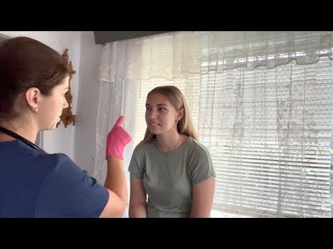 ASMR [Real Person] Head to Toe Assessment (full body annual physical)