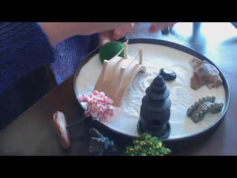 ASMR: Playing with my Zen Garden