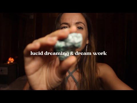 ASMR REIKI for lucid dreaming & dream work | guided visualisation, hand movements, soft spoken