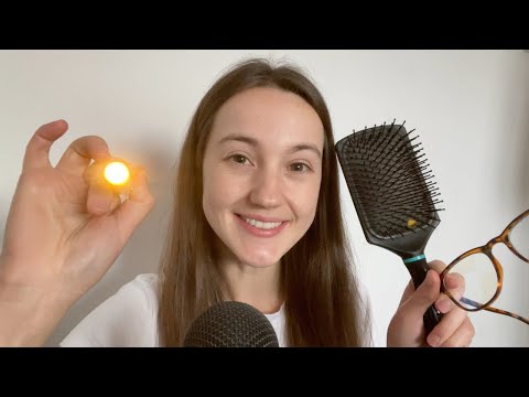 ASMR 10 Triggers in 10 Minutes (Gentle Whispers)