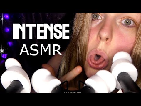 ASMR | INTENSE Funnel Ear Eating💦👅Deep Mouth Sounds, Mic Digging, Tapping (NO TALKING)