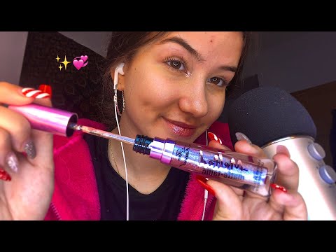 ASMR Lipgloss Application & Intense Mouth Sounds💋