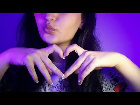 ASMR🌌 Unusual mouth sound with wet tongue (close to mic)
