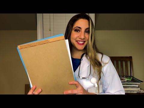 Cardiologist Roleplay 🩺| Latex Glove Sounds | Light Gum Chewing | Whispered🎧