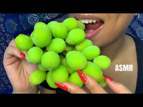 ASMR | Frozen Green Grapes 🍇