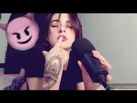 ASMR//te duermo dándote besitos 💋😈🔥