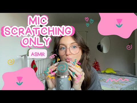 ASMR Intense mic scratching for sleep (with all mic covers)🪽