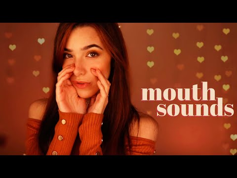 ASMR Lots Of Mouth Sounds (I look insane)