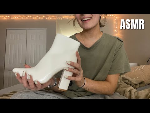 ASMR | aggressive shoe tapping and scratching, Black Friday haul part 3 | ASMRbyJ