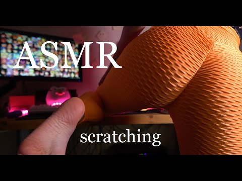 ASMR 💋 scratching fabric 💋Orange Juice