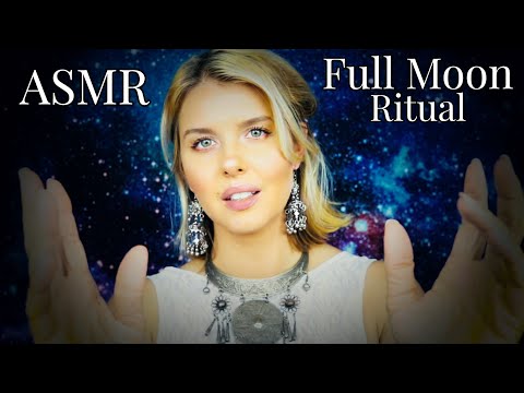 ASMR Full Moon Ritual/Soft Spoken/Reiki Master Healer