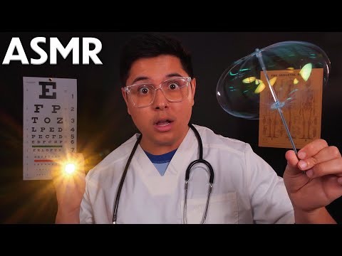 ASMR | a Fast & Aggressive Eye Exam | Doctor Roleplay
