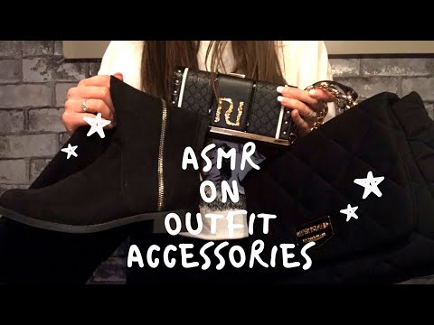 ASMR TAPPING AND SCRATCHING ON OUTFIT ACCESSORIES (No talking)