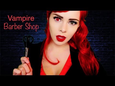 ASMR Vampire Barber Shop