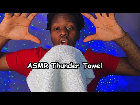 ASMR Thunder Towel For Tingles & Instant Sleep