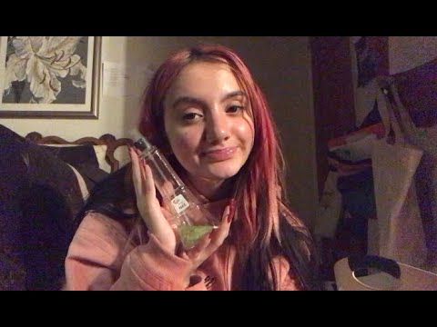 ASMR- tapping on 5 things and reading a page of a book