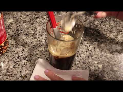 ASMR Iced Coffee Prep