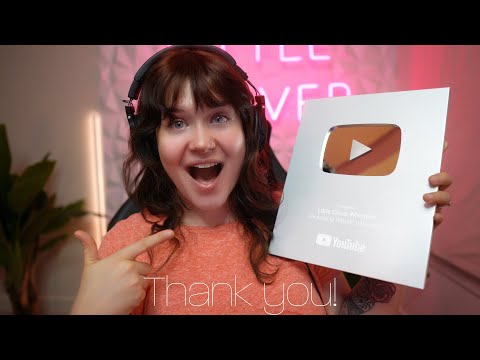ASMR | Unboxing Silver Play Button - Thank you for 100k!