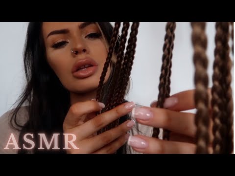 ASMR Friend Plays With Your Box Braids In Class ✨ (personal attention roleplay)