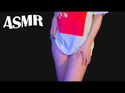 ASMR Aggressive Shirt Scratching | Skin Scratching, Fabric Sounds & Tapping