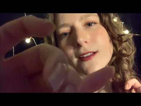 ASMR Reiki | Face pressing + massaging + hand movements + guided sleep + triggers for relaxation 🌙