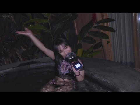 asmr in a smoking hot jacuzzi ♨️🇮🇩 Bali, Indonesia.