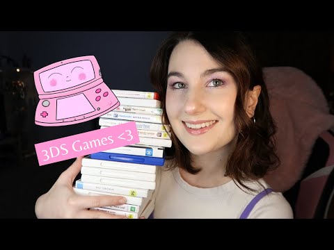 ASMR Showing You My Nindendo 3DS Games Collection 👾 | Whispered