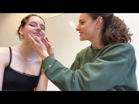ASMR - face relaxation at our university