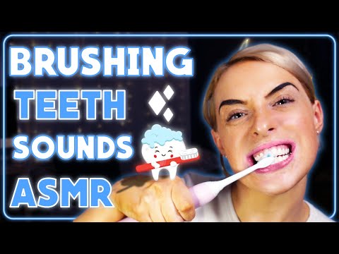 [ASMR] Teeth Brushing sounds | Brushing my teeth asmr!! 💦 🪥 🦷