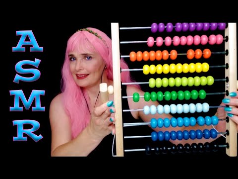 ASMR: Counting to 100 with an Abacus (Whispered, Bead Sounds)