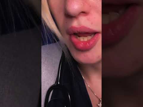 Nurse👩🏼‍⚕️ takes care of your wound🩹 #asmr #tingles #triggers #relaxing #calming