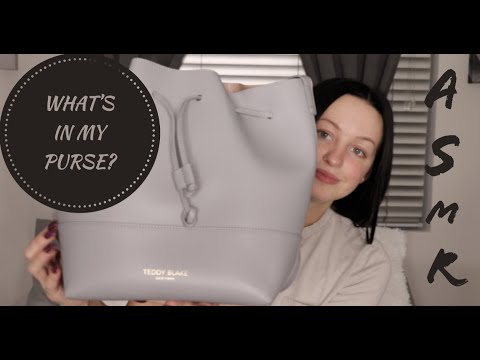 [ASMR] What's In My Purse?