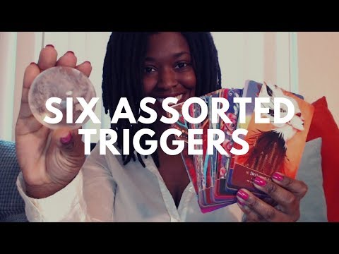 ASMR Six Assorted Triggers | ASMR Whispers | ASMR Tapping